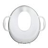 imageNuby Easy Grip Safety Toilet Seat Trainer with Integrated Splash Guard for Toddlers ampamp Kids White 1 Count