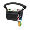 imageNuby Eco Baby Stroller Organizer  Includes Carabiner  Stroller Accessories for Babies and Toddlers  Black
