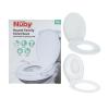 imageNuby Family Toilet Seat  Builtin Potty Training Toilet Seat  Fits All Round Toilets  Secure and WiggleFree  Easy to Install and Remove
