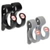 imageNuby Nonslip Stroller Hook 2 Pack Black or Gray DO NOT Put Excessive Weight on Hook  Recommended 35 lb max