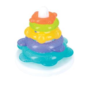 Nuby IcyBite Teethers for Teething Relief – Soft BPA-Free Baby Teething Toy – 3+ Months – Ocean Rings(Ocean Rings)