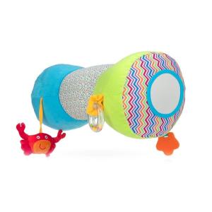 Nuby Tummy Time Discovery Pillow for Infants – Plush Pillow – Baby Toy – 0+ Months – Under The Sea
