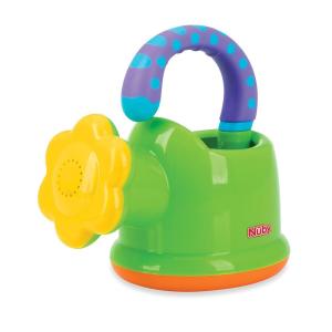 Nuby Watering Can Bath or Outdoor Toy for Toddlers and Kids – Spring and Summer Outside Play -18+ Months – Interactive and Fun Baby Bath Essentials(Small)