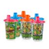 imageNuby 6 Pack Wash or Toss Reusable Cups ampamp Lids with Spout Nickelodeon Teenage Mutant Ninja Turtles 10 Oz