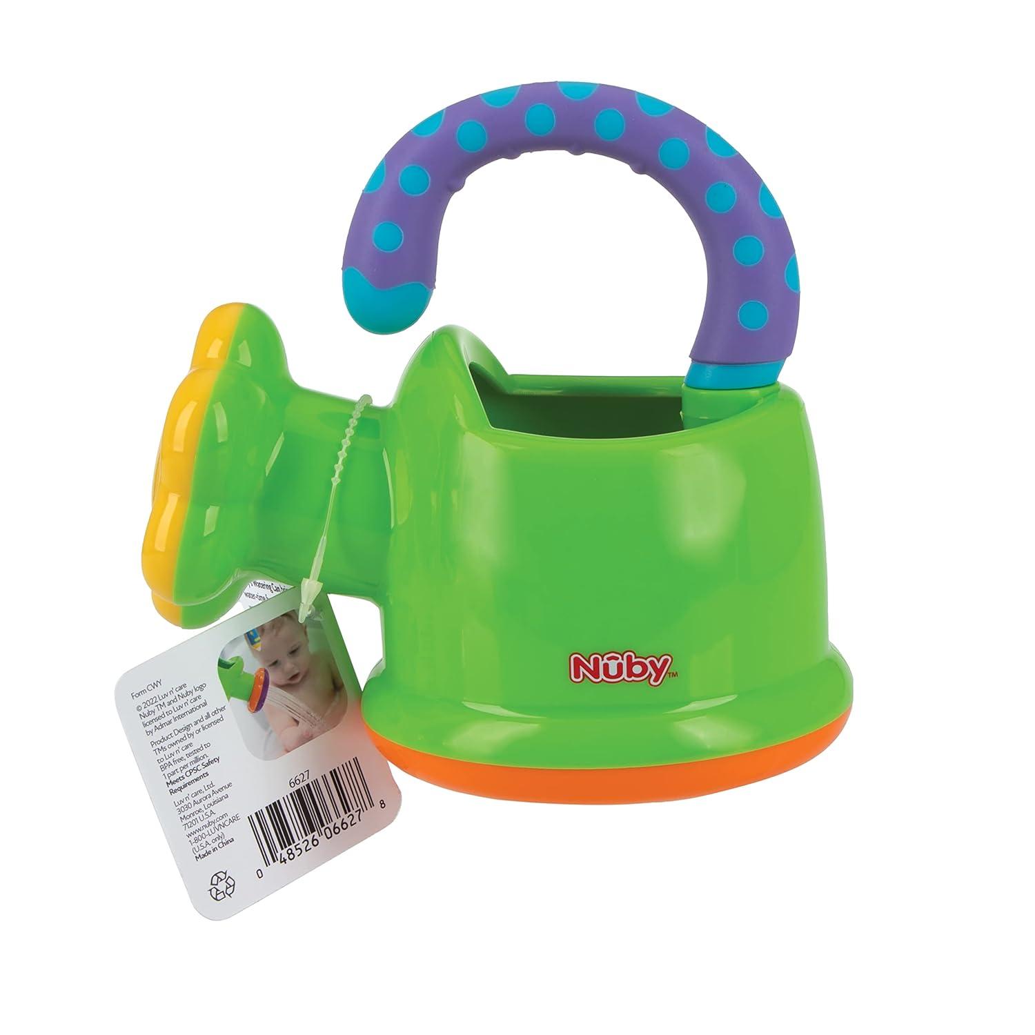 image:imageNuby Flow N Grow Garden Bath Toy with Flower and Watering Can Baby Bath Toy for Boys and Girls 18 Months Toddler Bath Suction Cup Toy Attaches to Shower WallWatering Can