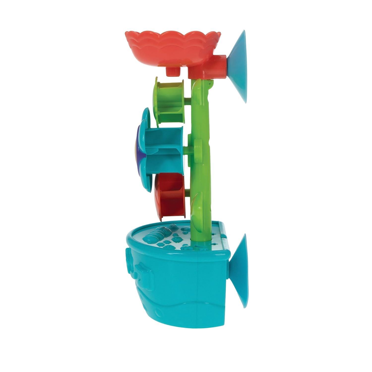 image:imageNuby Flow N Grow Garden Bath Toy with Flower and Watering Can Baby Bath Toy for Boys and Girls 18 Months Toddler Bath Suction Cup Toy Attaches to Shower WallFlow N Grow Garden Bath Toy