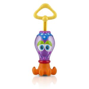 Nuby Squid Squirter Bath Time Toy, 5″(Squid the Squirter)