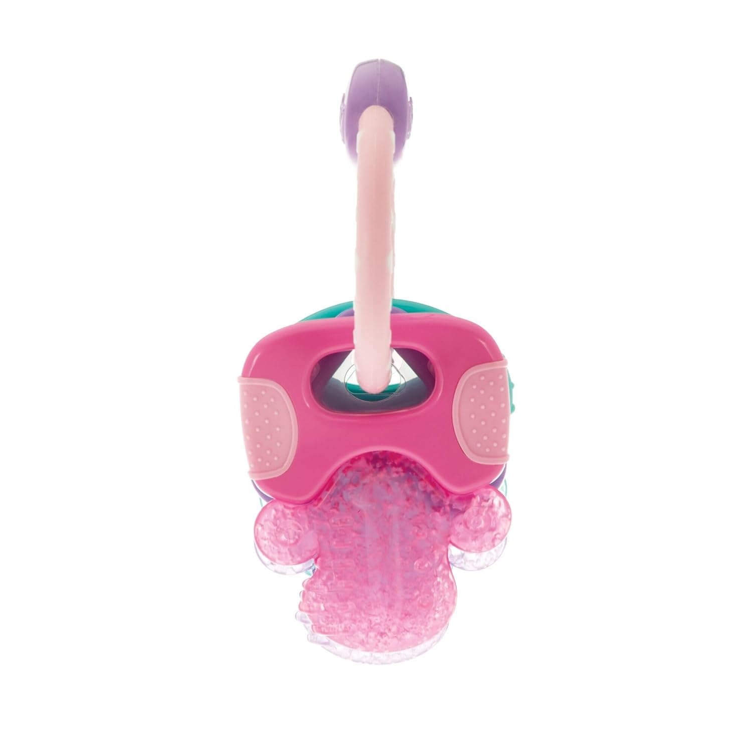 image:imageNuby Ice Gel Teether Keys Silicone Soothing Baby Teether Toys for Infants Gentle for Sore Gums Colorful and Fun Toys Safe and Durable Infant Baby Teething Toy PinkPink