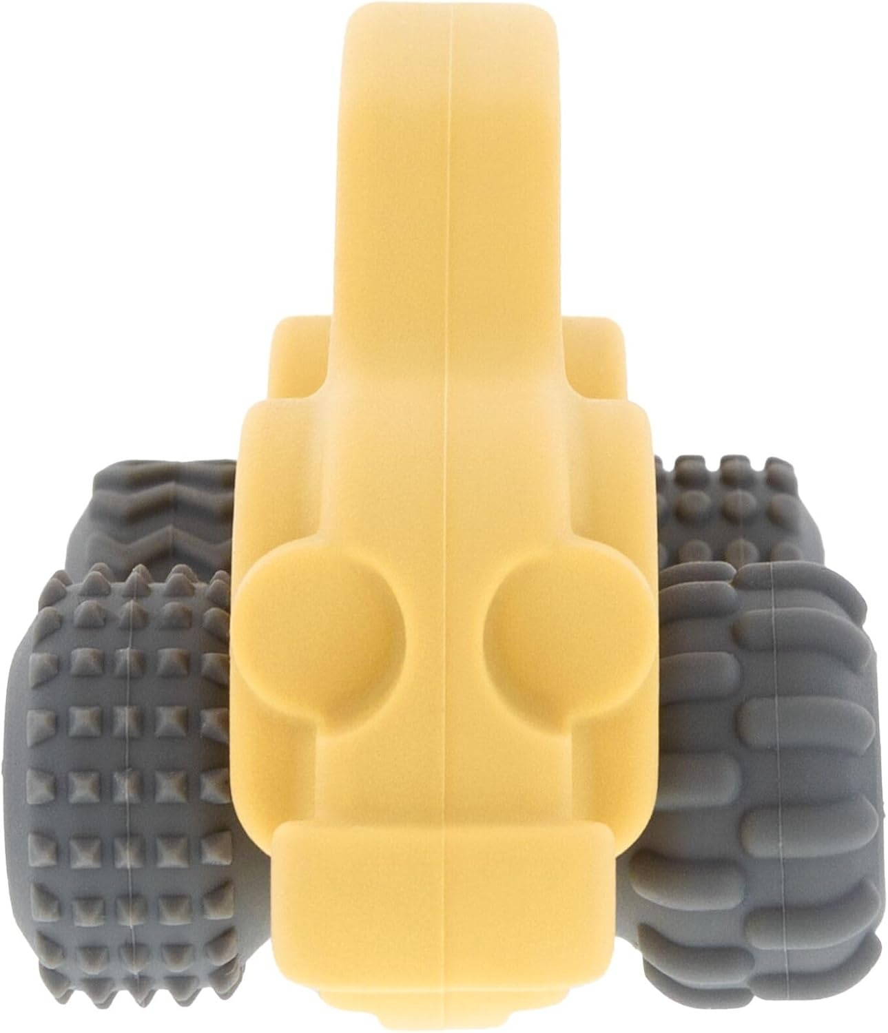 image:imageNuby Silicone Teether Toy for Babies Textured Teething Yellow Bug Car with Moving Wheels Soothes Sore Gums Encourages Tactile Development and HandEye Coordination Ages 6 MonthsYellow Bug Car