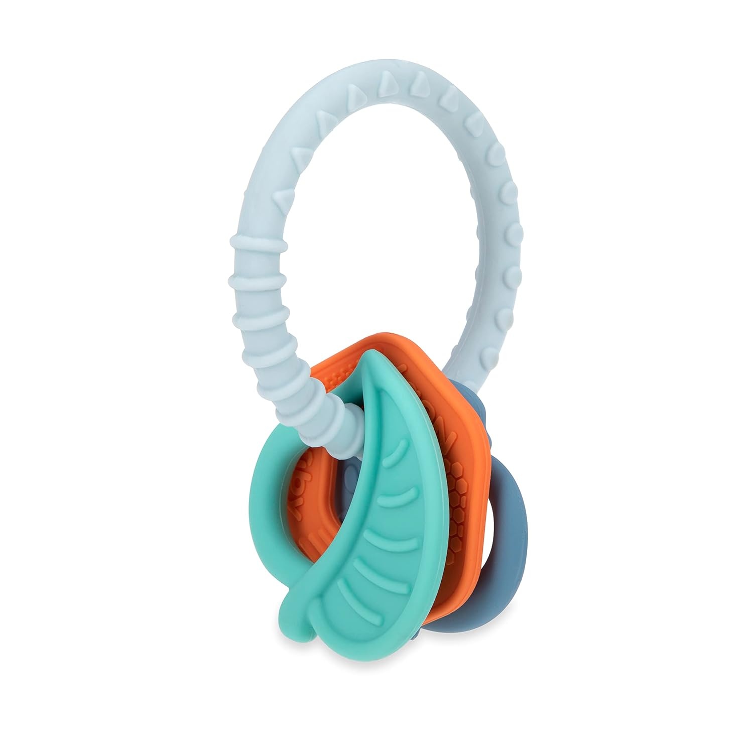 image:imageNuby Chewy Charms Teething Ring Soft Baby Teething Toy 3 Months Dino