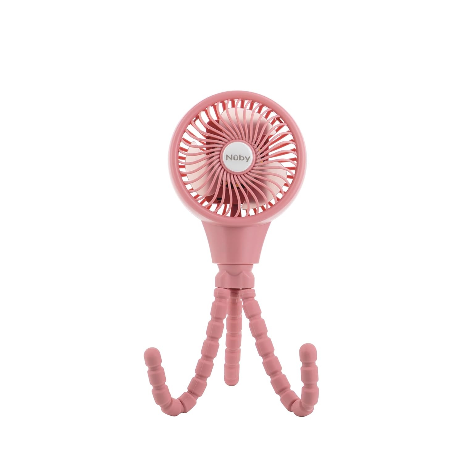 image:imageNuby Oscillating Stroller Fan with Adjustable Legs 3Speed Portable Fan for Car Seats and Play Yards Stroller Accessories Summer Travel Essentials BlackPink