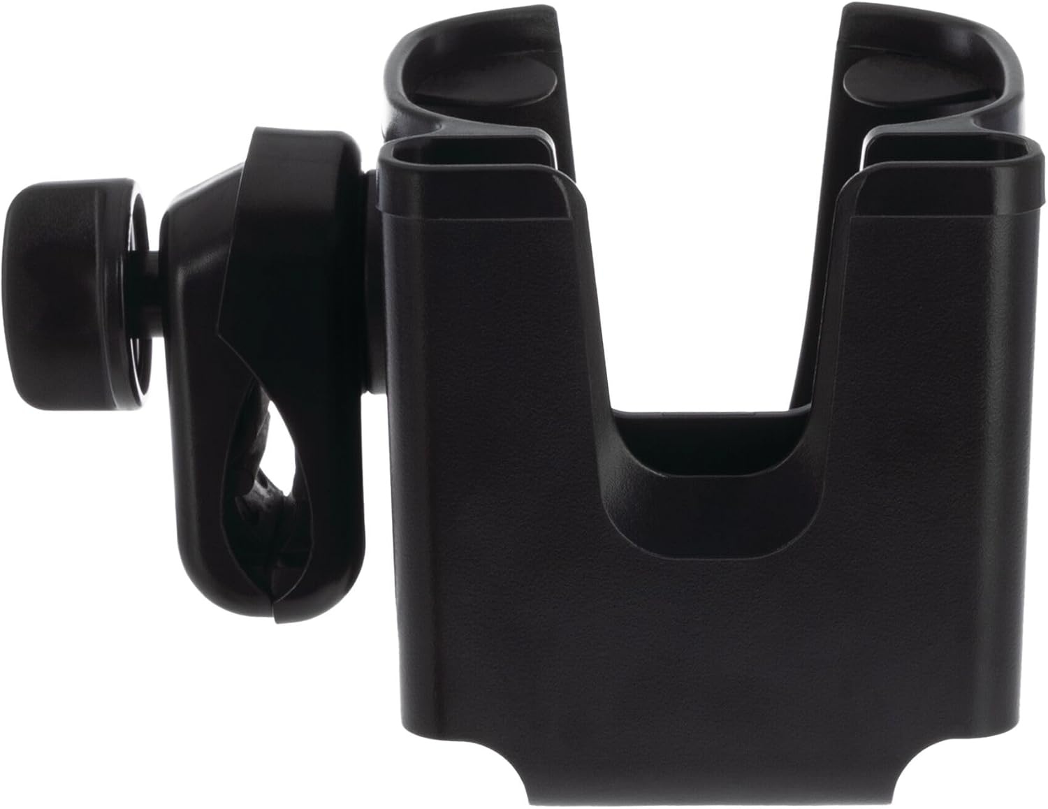 image:imageNuby Stroller Cup amp Phone Holder 360 Rotating Clip Securely Holds Baby Bottles Cups amp Water Bottles Easy Access Hydration amp Phone Storage for OntheGo Convenience