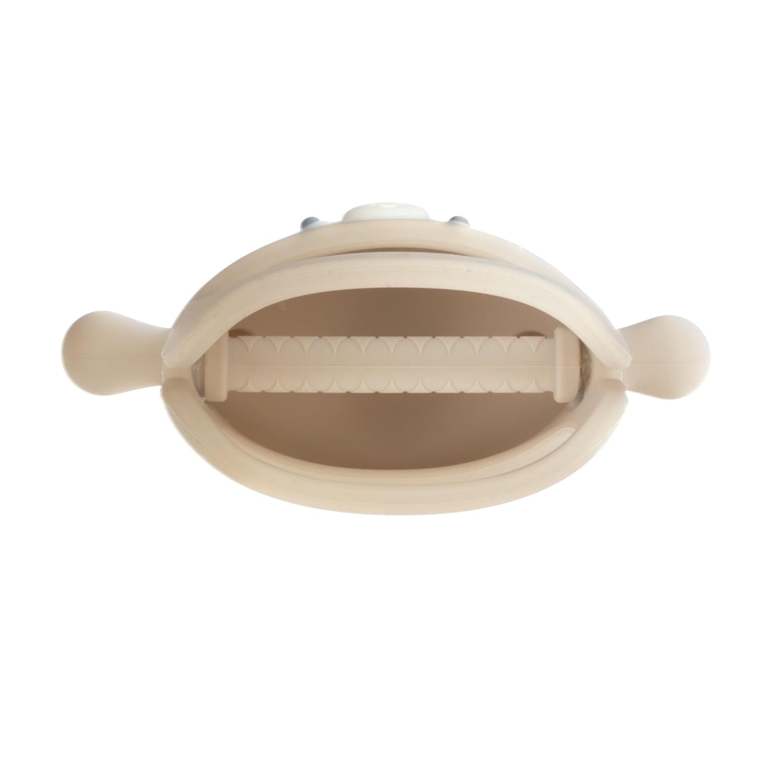 image:imageNuby Silicone Wrist Teething Mitten Baby Teether Ring 3 Months Provides Teething Relief for Babies and Toddlers Brown MonkeyBrown Monkey